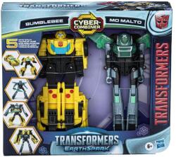 Hasbro Set 2 figurine Transformers Earthspark - Bumblebee si Mo Malto Figurina