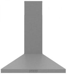 LDK Hota decorativa LDK HP-3IX, Putere de absortie 300 m3/h, 3 trepte de putere, 1 motor, Iluminare LED, Filtru aluminiu, 60 cm (Inox) (ART13448) Hota