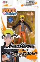 BANDAI Figurina Bandai Naruto Shippuden - Anime Heroes, Naruto Uzumaki Final Battle, 16.5 cm