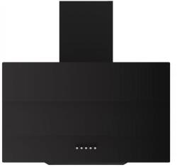 LDK Hota decorativa LDK HD-4CGBK, Putere de absortie 450 m3/h, 3 trepte de putere, 1 motor, Iluminare LED, Sticla securizata, Filtru aluminiu, 60 cm (Negru) (ART13447) Hota