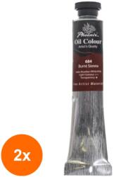 Phoenix Set 2 x Culori in Ulei Artist Phoenix, Burnt Sienna, 50 ml (CUL-2xCH 45B684)
