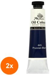 Phoenix Set 2 x Culori in Ulei Artist Phoenix, Prussian Blue, 50 ml (CUL-2xCH 45B445)