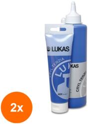 LUKAS Set 2 x Culori Acrilice Terzia Lukas - Cadmium Orange Hue - 125 ml (CUL-2xFL748290012)