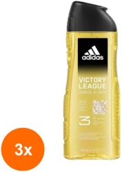 Adidas Set 3 x Gel de Dus Adidas, Victory League, Barbati, 400 ml