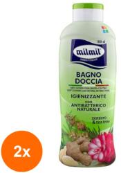 MIL MIL Set 2 x Spumant de Baie Mil Mil cu Ghimbir si Arbore de Ceai, 1000 ml