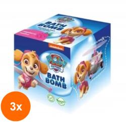 Air Val Set 3 x Bomba de Baie Paw Patrol Skye, Zmeura, 165 g (ROC-3xMAG1017961TS)