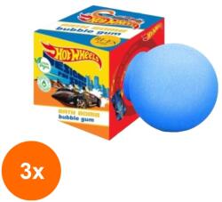 Bi Es Set 3 x Bomba de Baie Hot Wheels Bubble Gum, Bi-Es, 165 g (ROC-3xUROLIC00073)