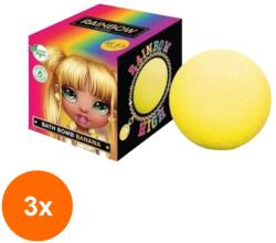 Bi-Es Set 3 x Bomba de Baie Rainbow HJ Banana, Bi-Es 165 g (ROC-3xUROLIC00049)