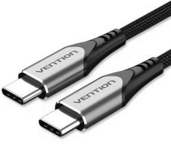 Vention Cablu USB C 2.0 tata-tata, 1.5 metri, Vention TADHG (Negru/Gri) (TADHG)