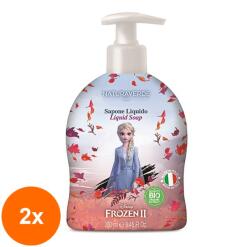 Naturaverde Kids Set 2 x Sapun Lichid Mosc Alb 250 ml, Disney Frozen 2, Naturaverde Kids (ROC-2xSODI00006)