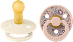 BIBS x Liberty 2-es szett Colour Eloise Púderrózsaszín Mix 6-18 hónapos korig