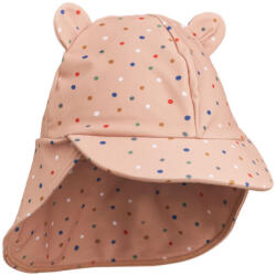 LIEWOOD Senia UV szűrős strandsapka - Konfetti/Toszkán rózsa - 3-6 hó