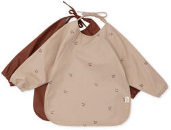 Konges Slojd Cherry Hosszúujjú Előke - 2 db-os szett