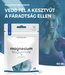 Nutriversum Magnesium Bisglycinate kapszula 60 db