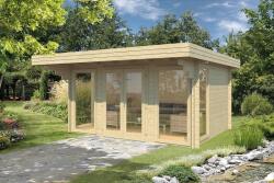 Skanholz Szaunaház panoráma 420x380cm (126.4238-S44)