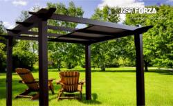 Semcom Pergola elhúzható árnyékoló tetővel Camellia (TFCMY4040)