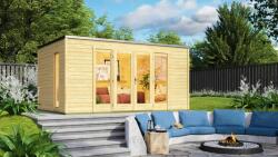WEKA Faház Weka Designhaus P285 natúr kezeletlen faanyag, 300 x 450 cm (2853500)