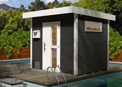 WEKA Szaunaház Weka szauna 533 antracitszürke-fehér (533.2525.66000)