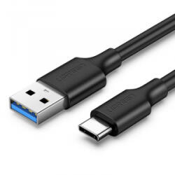UGREEN US184 USB-A - Type-C 3A adat- és töltőkábel 150cm fekete (6957303828838)