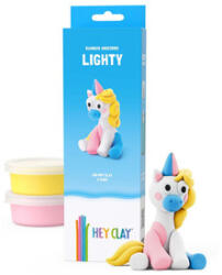 HEY CLAY Figura Unikornis Kék Lighty (HCL30136CEE)