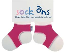 Sock Ons Fuchsia 0-6 m