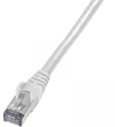 Goobay RJ45-ös patch kábel, hálózati LAN kábel, CAT 6 S/FTP [1x RJ45 dugó - 1x RJ45 dugó] 20 m, szürke Goobay
