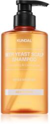 KUNDAL Beer Yeast Hair Loss Relief Shampoo sampon de par revigorant impotriva caderii parului cu parfum Herb Mint 500 ml
