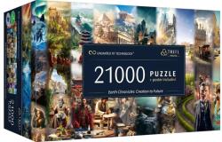 Trefl 21000 db-os UFT puzzle - Földi krónikák - Teremtés a jövőbe (81040)