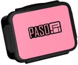 PASO BeUniq műanyag uzsonnás doboz - Pink (PP22AL-3036)
