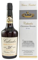  Christian Drouin calvados 30 éves (0, 7L / 40%) - goodspirit