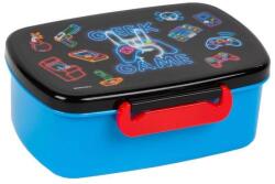 DERFORM Videójátékos műanyag uzsonnás doboz - Geek game (SA08) (SA08)