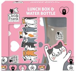 DERFORM Cleo és Frank cicás uzsonnás doboz kulaccsal - Friends (ZSBACF39)