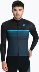 Rogelli Férfi kerékpáros hosszú ujjú felső Rogelli Hero II black/blue