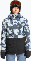 Quiksilver Gyerek snowboard kabát Quiksilver Mission Printed Block puzzle camo ice flow