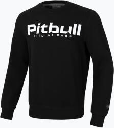 Pitbull West Coast Férfi Pitbull West Coast Crewneck City Of Dogs pulóver fekete