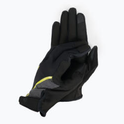 ZIENER MTB Kerékpáros Kesztyű Clyo Touch Hosszú Gél 338 Fekete/Sárga Z-988229/338/7, 5