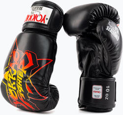 YOKKAO Fighter KO férfi bokszkesztyűk fekete