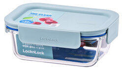 LocknLock "CLEAR" téglalap, 0, 38 l menta (LNG422MIT)