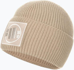 Pitbull West Coast Férfi téli sapka Pitbull Beanie Logo Single Layer Cuff sand