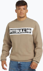 Pitbull West Coast Férfi pulóver Pitbull Sherwood Crewneck pale sand