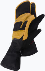 Lenz Heat Glove 8.0 Finger Cap Lobster fűtött síelő kesztyű fekete és sárga 1207