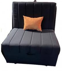 Studio Casa Fotoliu Pat Extensibil Studio Casa Pek Minuetto Smart Living Negru (JH8035-NEGRU)