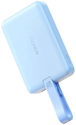 ROMOSS WMS10 Powerbank USB-A + USB-C, 10000 mAh, 20 W, Kék