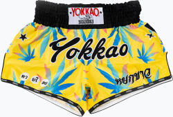YOKKAO Férfi sportnadrág YOKKAO Wax CarbonFit yellow