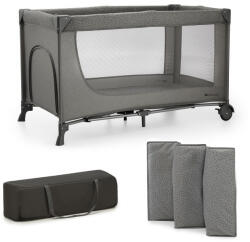 KinderKraft Utazóágy Joy 2 Dark grey - vital24