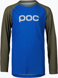 POC Gyermek kerékpáros hosszú ujjú POC Essential MTB natrium blue/epidote green