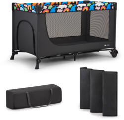 KinderKraft Utazóágy Joy 2 Happy shapes - vital24