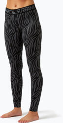 Surfanic Női termoaktív nadrág Surfanic Cozy Limited Edition Long John black zebra