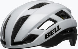 Bell Falcon XR Led integrált MIPS kerékpáros bukósisak matt fényes fehér/fekete