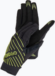Oakley Drop In MTB Glove 2.0 fekete/lt zöld kerékpáros kesztyű